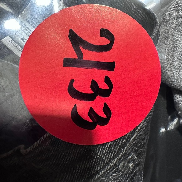 AGOLDE Women's Charcoal Grey Distressed Skinny Jeans Size 25 indie grunge goth - Picture 7 of 7